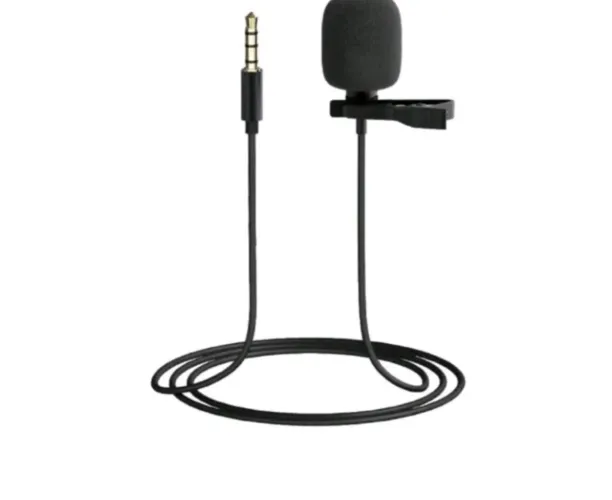 Microfone de Lapela com fio