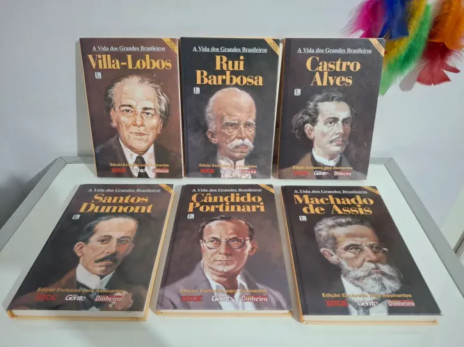Livros A Vida dos Grandes Brasileiros