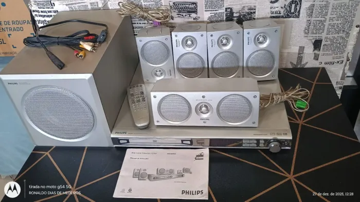 Home teather PHILIPIS mx2600 ( som mudo ?