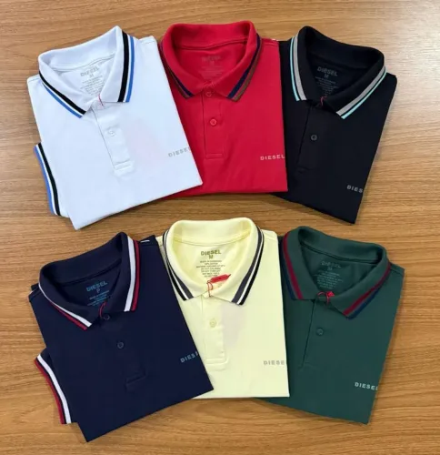 Camisas Polo Diesel 1°Linha - Diversas Cores e Tamanhos