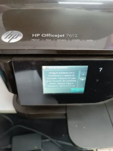 Impressora Multifuncional HP OFFICE JET 7612