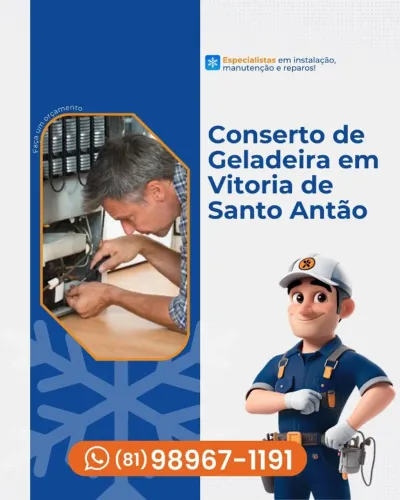 Conserto de Geladeira em Vitória de Santo Antão