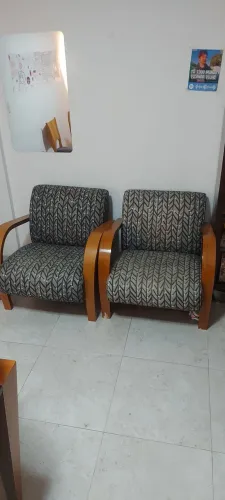 Poltronas Madeira Cinza - Fernando Jaeger