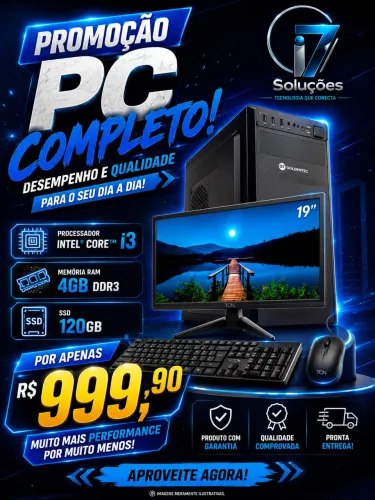 Promoção de PC novo