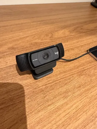 Webcam Logitech C920 HD Pro Seminova, com NF e Garantia