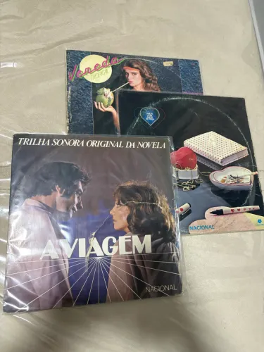 LP disco de vinil trilha de novelas raríssimas