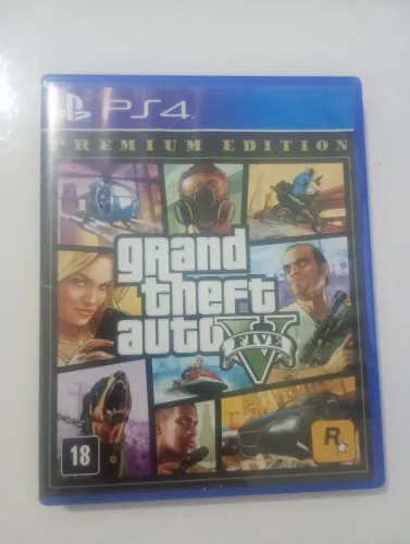 GTA 5 Premium edition - mídia física