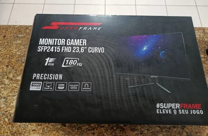 MONITOR FULL HD 23.6" 180HZ 1MS + SUPORTE ARTICULADO