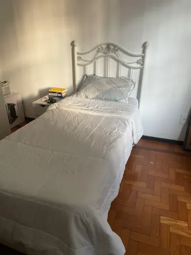 Cama Box Solteiro Ortobom com Cama Auxiliar + Colchão