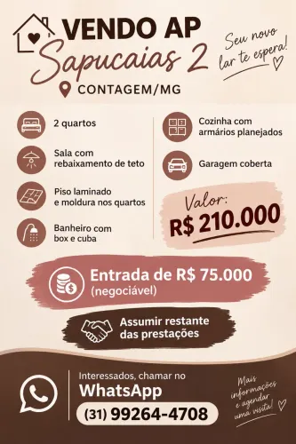Vendo ap financiado