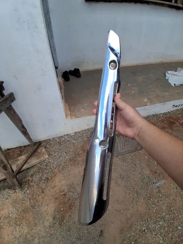 Protetor de escapamento de moto R$ 30