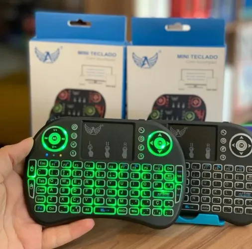 Mini Teclado com LEDs 