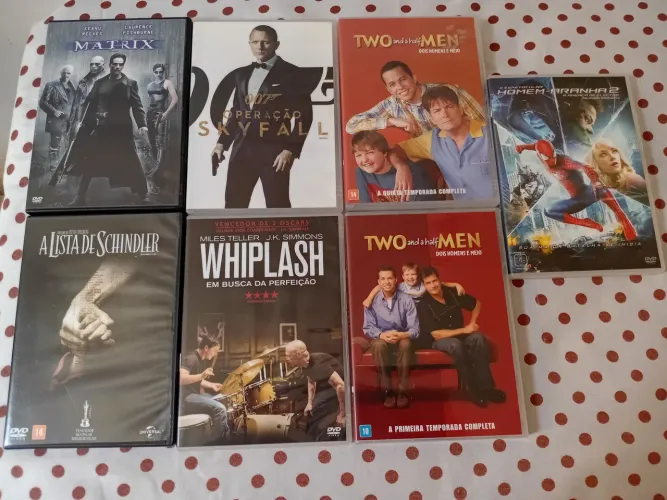 7 DVD's originais