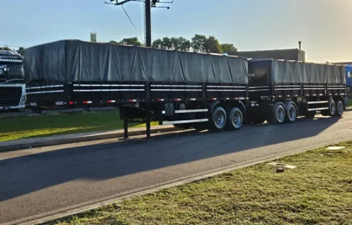 Rodotrem Graneleiro Randon Ano 2018 Assoalho de madeira Dolly e Pneus