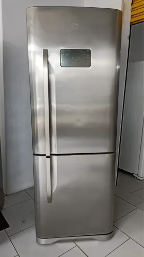 Geladeira Electrolux inverse inox gigante ENTREGO