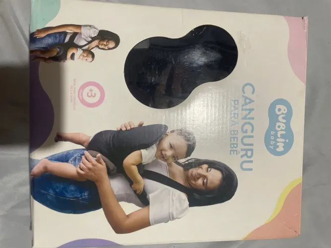 Vendo canguru de bebê unissex, nunca usado!?