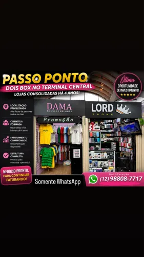 PASSO PONTO 2 lojas terminal central