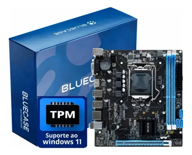 Placa Mãe Bluecase BMBH81-G32HGU Mini-ITX Intel H81 LGA 1150 DDR3 2x HDMI M.2