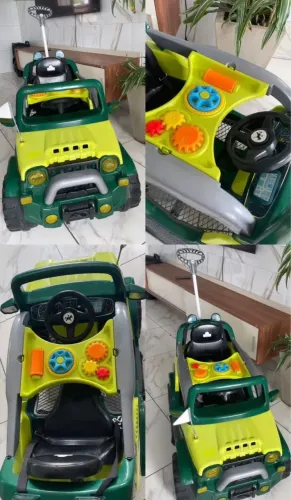 Carrinho de passeio Jeep