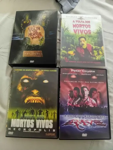 Coleção dvd A Volta dos Mortos Vivos
