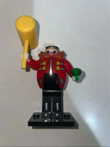 Kit Sonic Lego (Sonic, Tails, Amy, Shadow e Dr. Eggman)