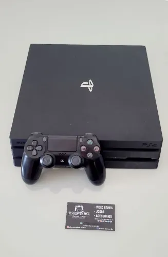 Playstation 4 PRO 4K Memória 1TB (Aceito Cartão)