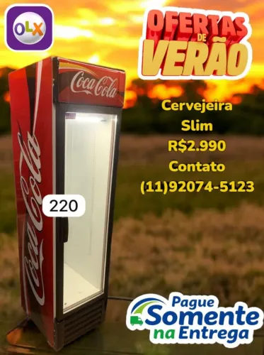 Expositora de Bebidas - Geladeira Cervejeira