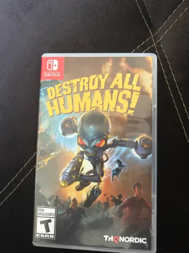 JOGO DESTROY ALL HUMANS! NINTENDO SWITCH 