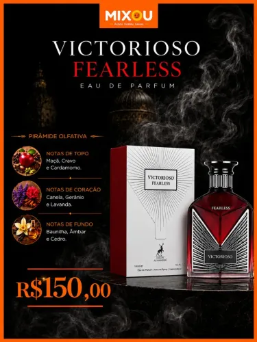 Perfume Árabe: VICTORIOSO FEARLESS