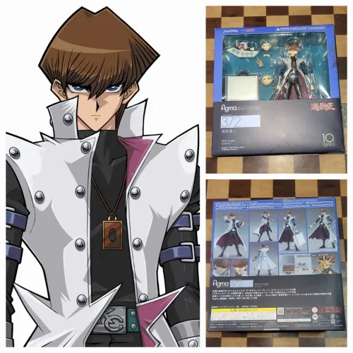 SETO KAIBA FIGMA anime YUGIOH - ESCALA PERFEITA COM SH FIGUARTS BANDAI