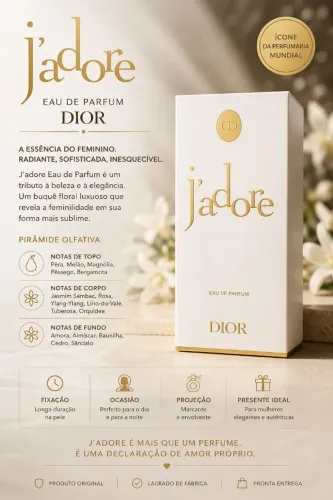 J'adore Dior Eau Parfum 100ml lacrado ((Entrego))