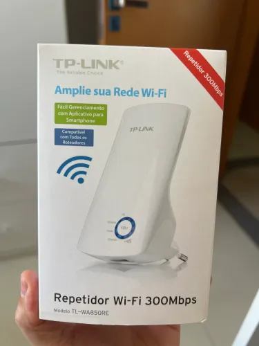 Repetidor sinal Wi-Fi TP Link