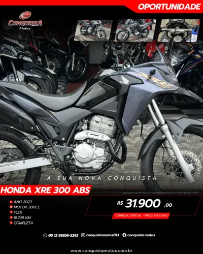 Xre 300 ABS 2023 Apenas 19.000Km | Único dono
