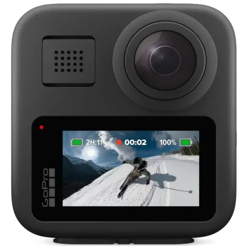 Câmera De Ação Gopro Max 360º 5.6k À Prova D'água, Fotos 360º, Max Hypersmooth Preto