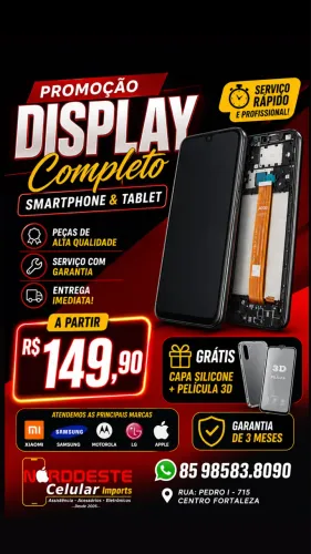Display celular