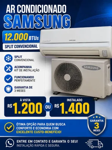 Ar condicionado Samsung 12000