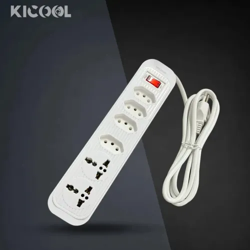 Régua Pro Extensão Elétrica C 6 Tomada Bivolt 3 Pinos Europa