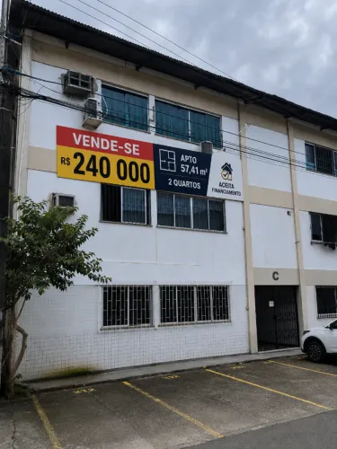 Apartamento 2 Quartos | Conjunto Tocantins | 57m² | Próximo à Constantino Nery |R$ 240 mil