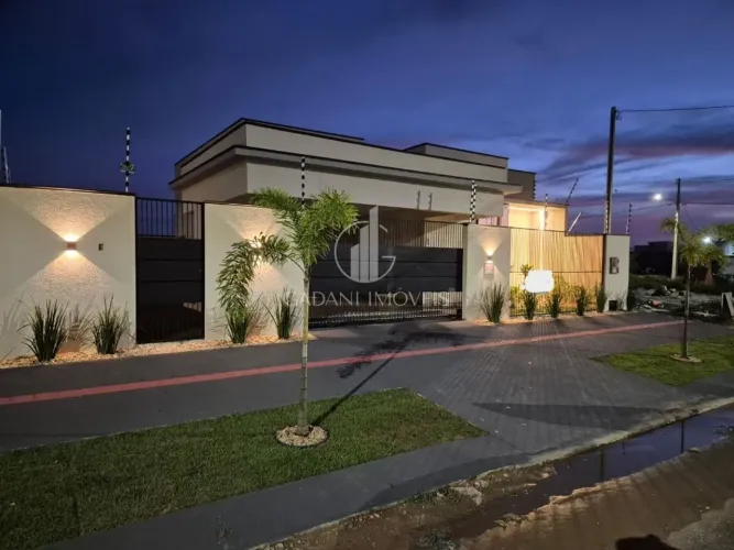 CASA COM 3 QUARTOS SENDO 1 SUÍTE À VENDA POR R$ 690.000,00 NO JARDIM CURITIBA EM SINOP/MT