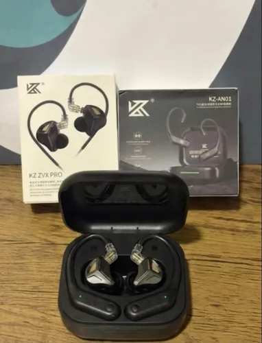 Fone de Ouvido KZ ZVX PRO com Módulo bluetooth KZ AN01 ANC<br>Bluetooth KZ ANO1