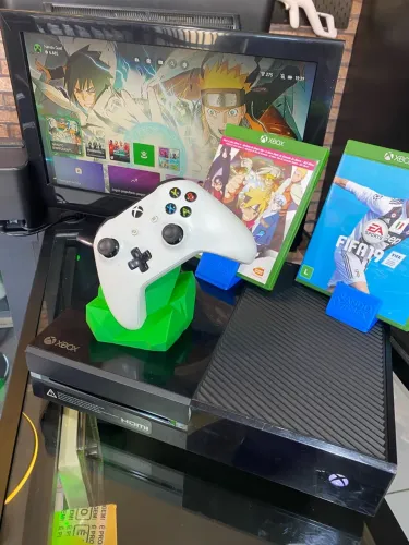 Xbox One Fat Completo + Controle + 2 Jogos