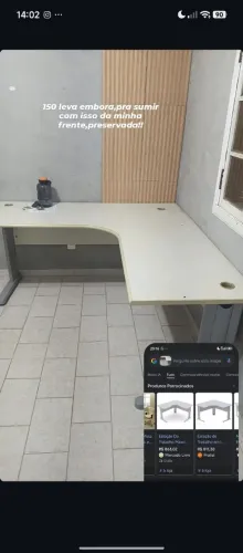 Mesa cara a preço de banana