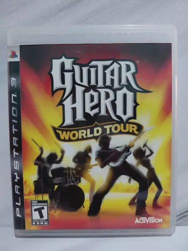 Jogo Guitar Hero world tour ps3 