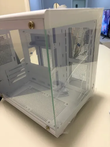 Gabinete Rise Mode Glass X Mini - Cor Branco