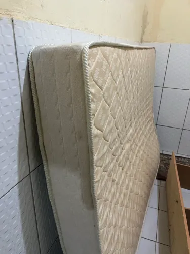 Cama box casal com molas completa