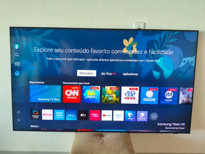 Tv 65 Samsung Smart 4k - Passo Cartão e Pego TV menor no Negócio