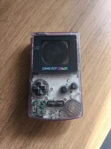 Game boy color roxo - tela não funciona