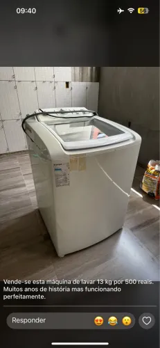 Máquina de lavar