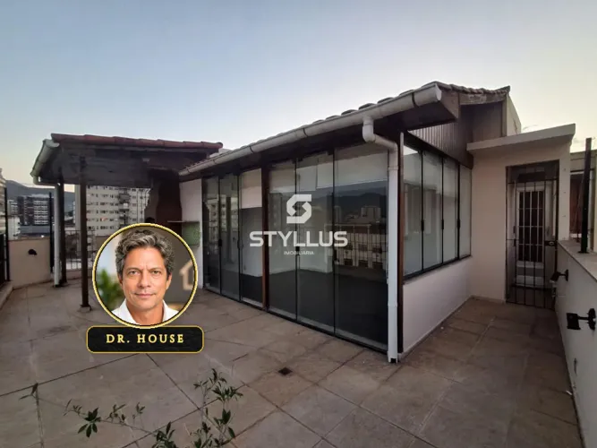 Cobertura Linear Espaçosa com Terraço e Vista Panorâmica em Todos os Santos! M23M