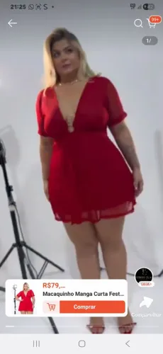 Vestido plus size